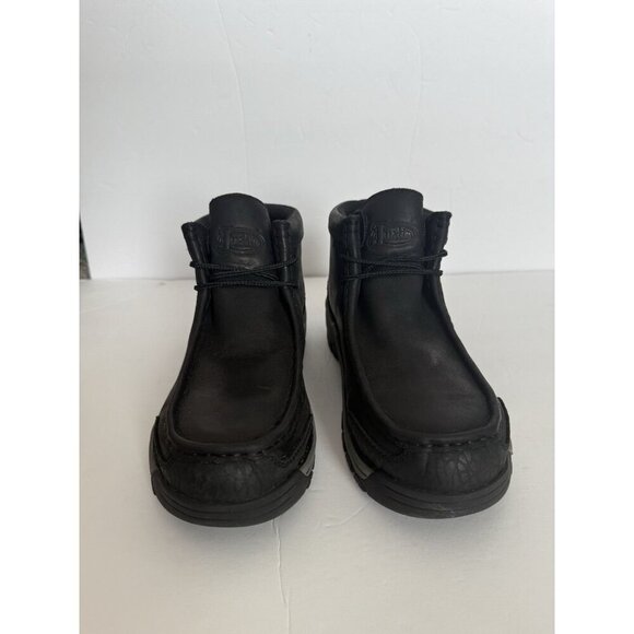JUSTIN Men's 4" Size 10M Crafton Alloy Toe Work Boot Black SE250 NEW OrthoLite - Picture 13 of 16